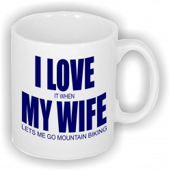 Wife Mountain Biking